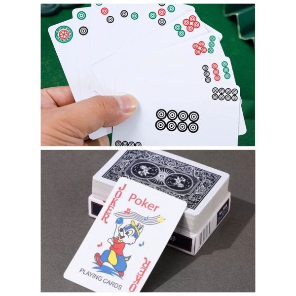 71x 65cm 290gsm 310gsm Papier couché à deux faces à cœur noir pour cartes de poker