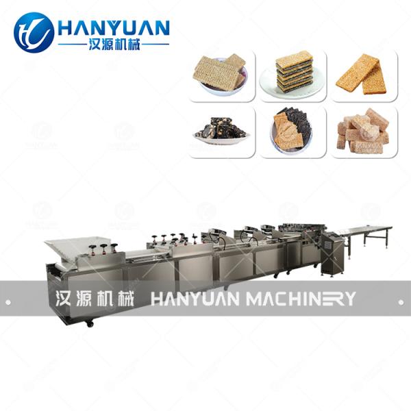Automatic Multi-function Sesame Candy Production Line with 3~4t/8h Capacity for Nut Bar and Peanut Candy Making