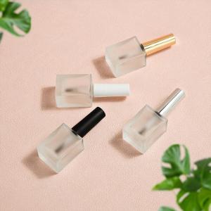 Professional-grade Cosmetic Packaging 15ml Glass Bottle with Nylon Brush Head