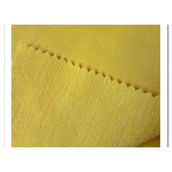 32s100% cotton hooded fabric minnow scale stretch knitted fabric leisure sports suit fabric stock