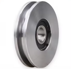 Load-Bearing Hoist Pulley Wheel with U-Groove and Guide Pulley for Wire Rope Sheave Applications
