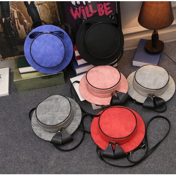 2016 summer new linen hat personality casual fashion trend in Europe and America female Shoulder Messenger
