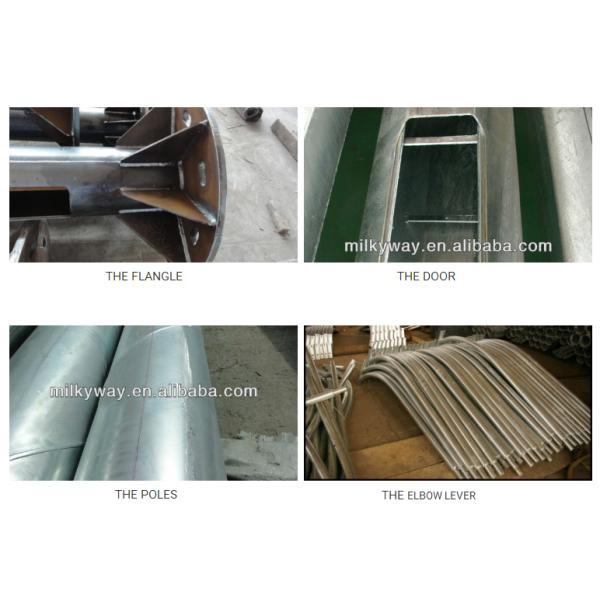 Фонарные столбы улицы снадарта Международной организации стандартизации солнечные, трубчатый стальной подгонянный цвет поляка 6-15м