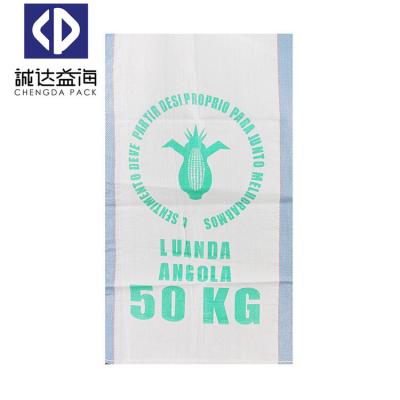 5kg 25kg 50kg PP Woven Bags Large Bulk Bags Flexo Printing Moisture Proof