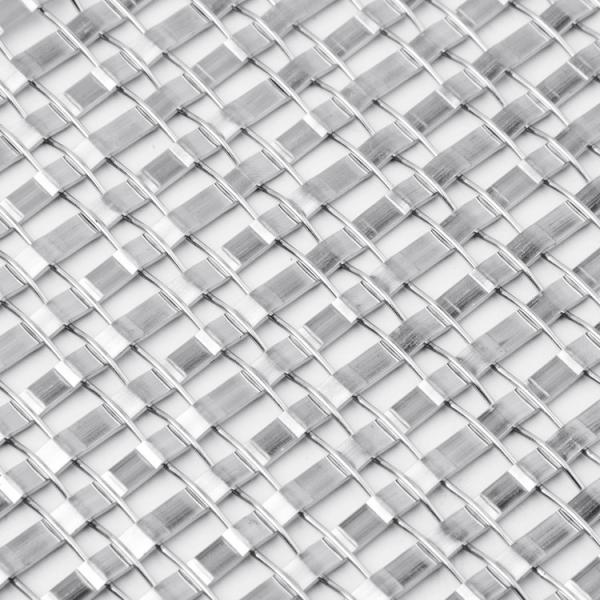 O Pvc de aço inoxidável revestiu a resistência de corrosão interior de Mesh Screen 0.5-2m do fio