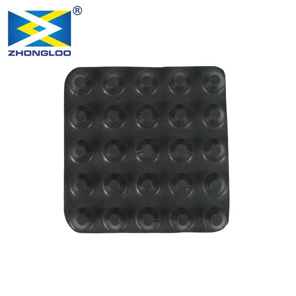 доска дренажа крыши зеленого цвета мембраны дренажа 30mm Dimpled HDPE