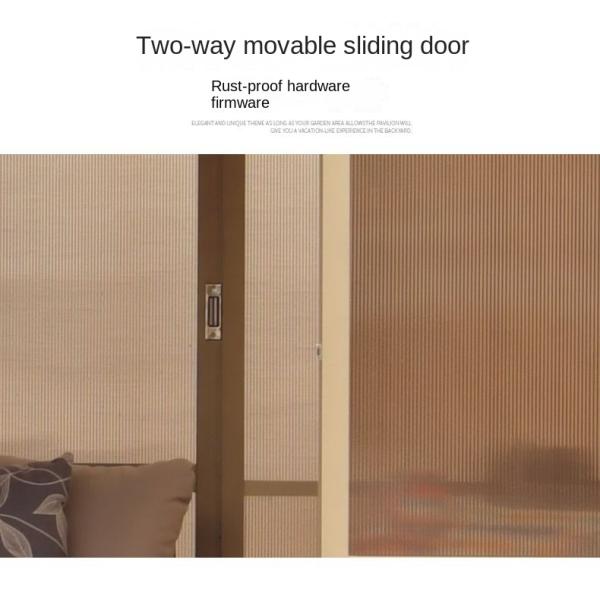 Powder Coated Aluminium Frame Glass Gazebo Sunroom With Galvanized Top