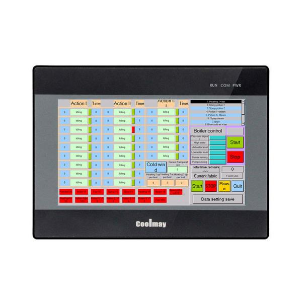 Touchable 7Inch HMIのコントロール パネル65536色薄い灰色32bit CPU 408MHz