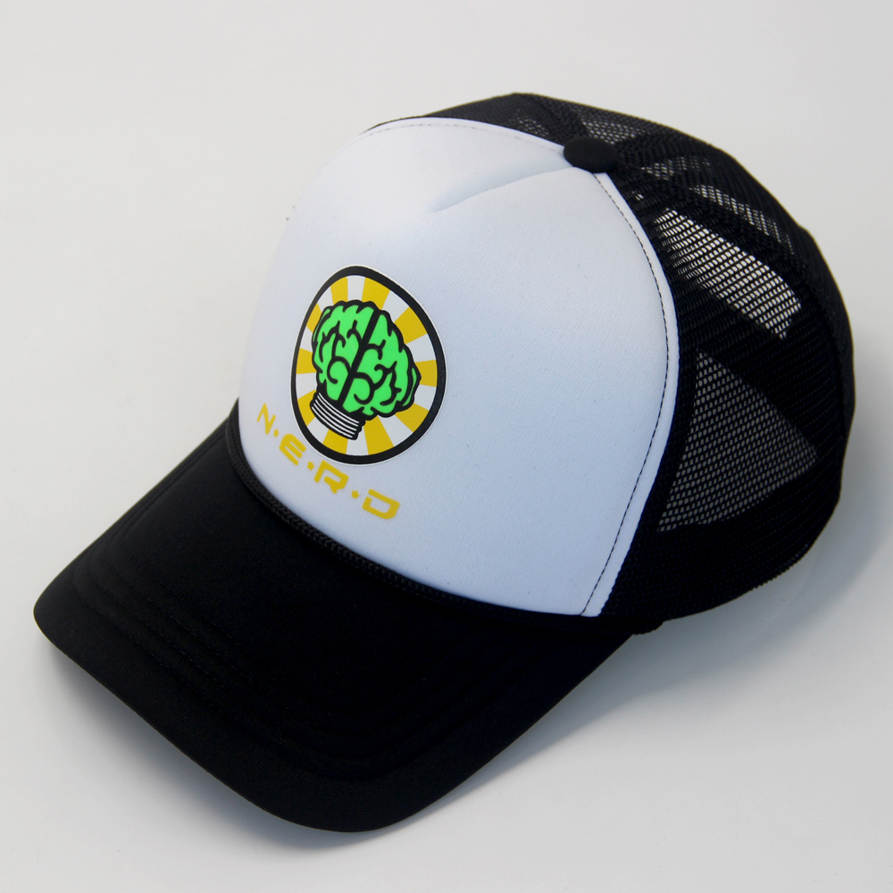 Mesh Foam Custom Embroidery Trucker Hats Luminous Plain Colorful Sport