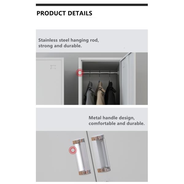 Two Tier Steel Medicine Display Cabinet Office Furniture For Employee