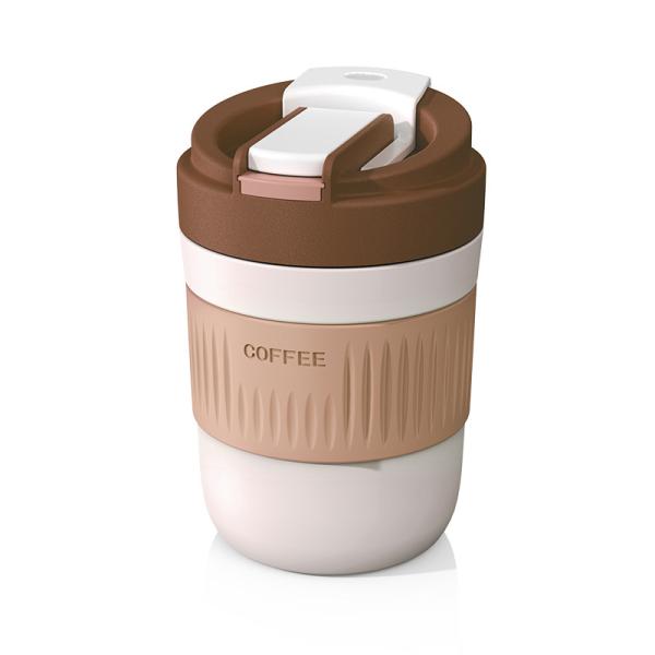 400ML/550ML High Heavy Base Clear Glasses Cup with Straw Creative and Unique Design
