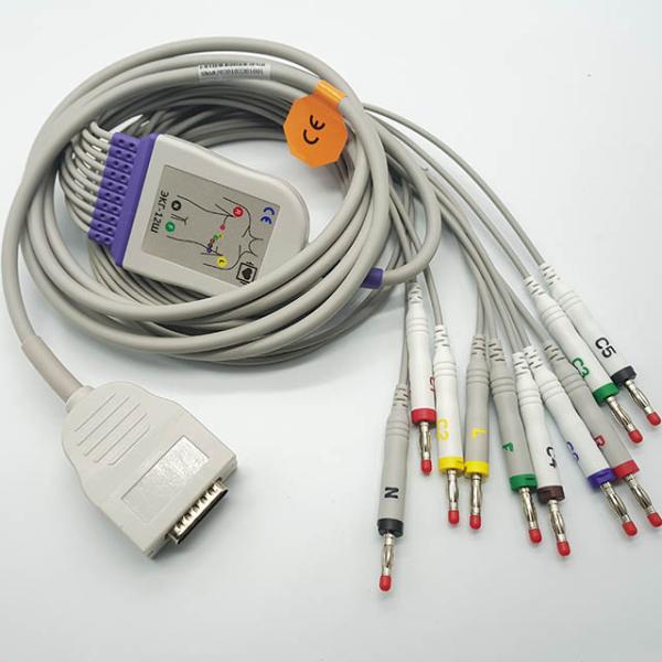 10 кабелей Pin Burdick EK10 EKG DB 15 IEC банана руководства