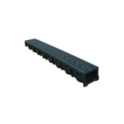 ODM Plastic Drainage Channel Linear Dewatering Systems PP100*55*1000 Model Size