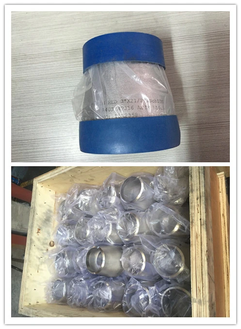 Duplex 1.4462 2205 Acero inoxidable SCH40 - S31803 S32205 Reducción concéntrica sin costura -3 