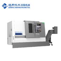 Centro de torneado CNC HTC40Hm Espindle de manga de largo tramo BMT55 Servo Power Turret Centro de torneado CNC con eje Y