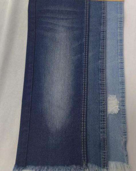 11.5oz Breathable Cotton Rayon Polyester DARK INDIGO 180cm Non stretch Denim fabric 10x7 JSD3076-1