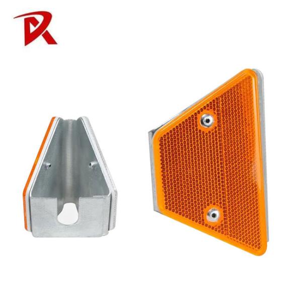 Galvanized Hot dip Trapezoid Guardrail with Solar Delineator Post and Reflective Panel for Highway Roadside Traffic Safety Guidance