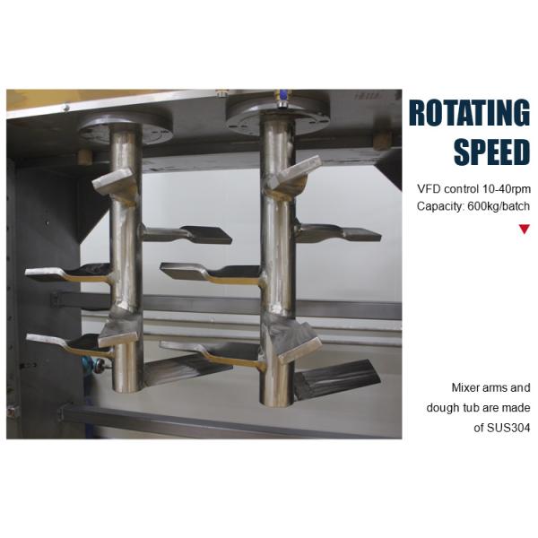 Kneading Stand High Capacity Bakery Dough Mixer Customized Automatic