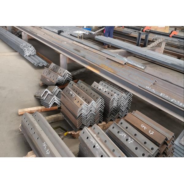 Single Blade Cutting Mode CNC Drilling And Cutting Machine Line 80m/Min Feeding Speed Of Angle