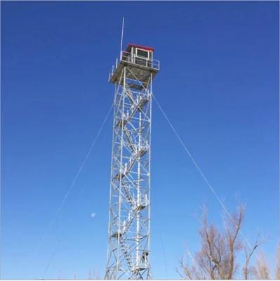 Customized Size Prison Security Tower Watchtower Tower Steel By Fire Protecting /agricultural Irrigation/telecommunication Tower