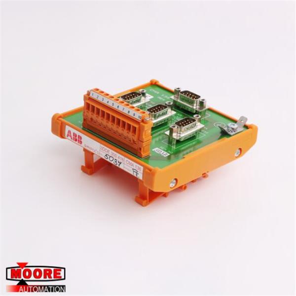 CMA136  3DDE 300 416  ABB  Generator Relay Terminal Board