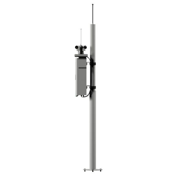 AQD5000 Ambient Air Quality Monitoring System with 7-in-1 Gas Detection, PM2.5/PM10, Meteorology, 7″ Touch Screen, and RS485/4G/LoRA Connectivity