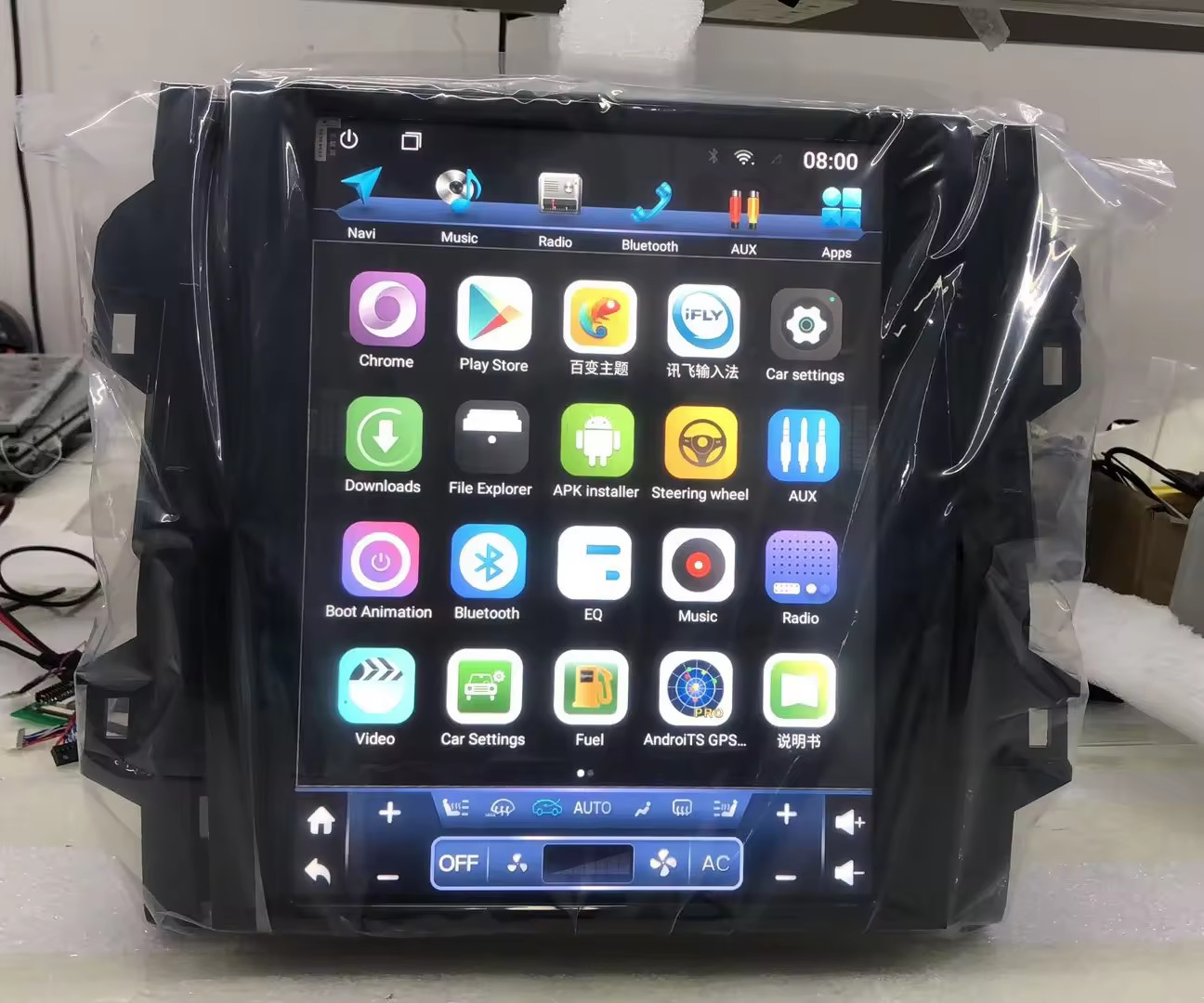 Android 13 Toyota Fortuner Автомобильный DVD-плеер с автомобильной стереосистемой