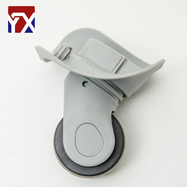 Newest customized Colorful rubber plastic 360 wheel trolley for luggage bag