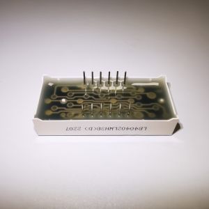 Ярко-красный Ультра 16 сегмент 5В 20mA светодиодный дисплей Белые сегменты