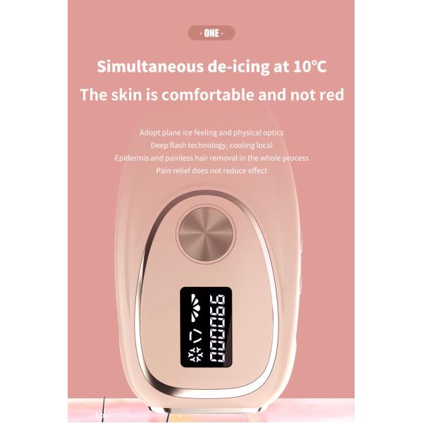 Машины удаления Epilator волос лазера Ipl льда прибор перевозчика волос крутой постоянный безболезненный