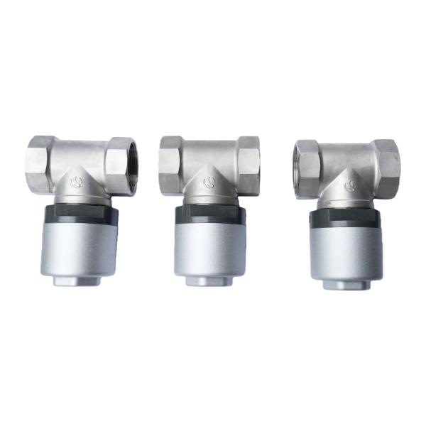 Customization Pneumatic Shut Off Valve 304 Stainless Steel Prevents Rust