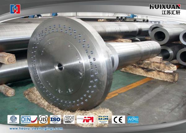 34CrNiMo6 / 18CrNiMo7-6 / 4140 Heavy Steel Forgings Wind Turbine Main Shaft