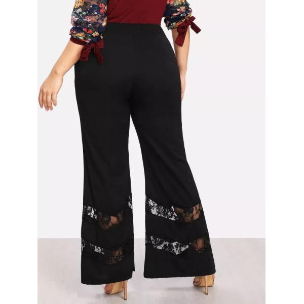 new design women's plaid pants,wholesale price black trousers pants