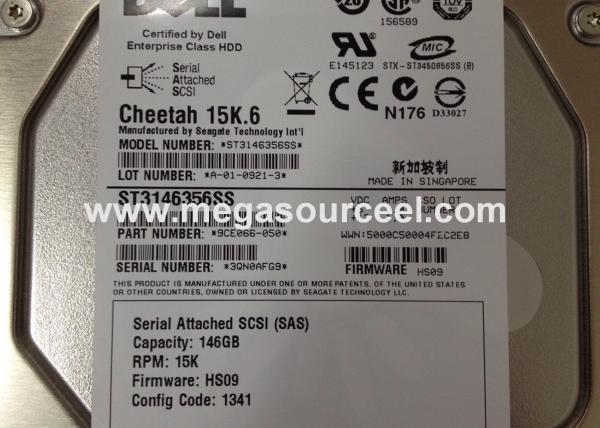 Seagate Cheetah 15K 146.3 GB Internal HDD - 3.5 - ST3146356SS - SAS - 15,000 rpm