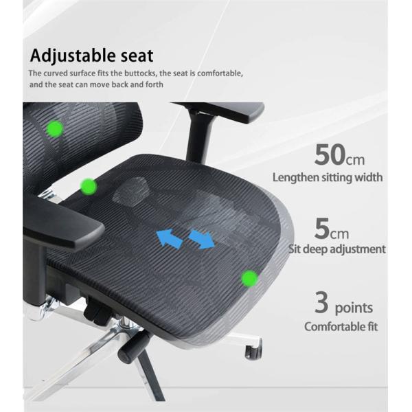 Breathable сетка офиса 0.317m3 W650mm предводительствует двойные Backrests