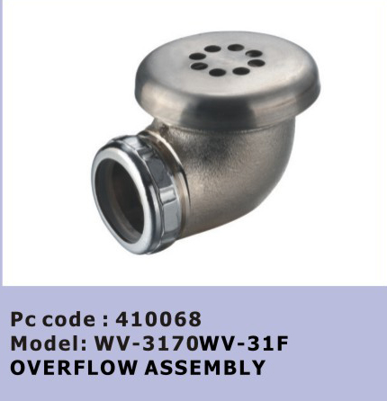 Steel Commercial High Temp Dishwasher Part Twist Lever Drain For Waste Valve