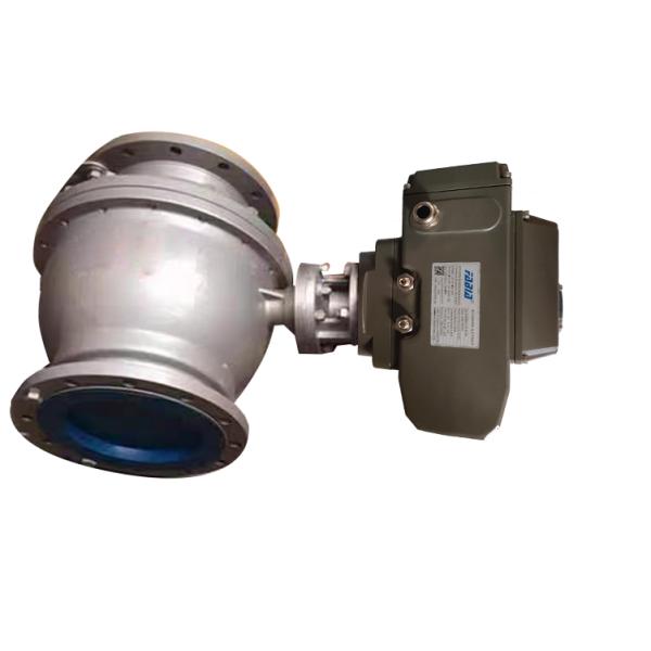 Электрический шаровой клапан высокого давления из двух частей