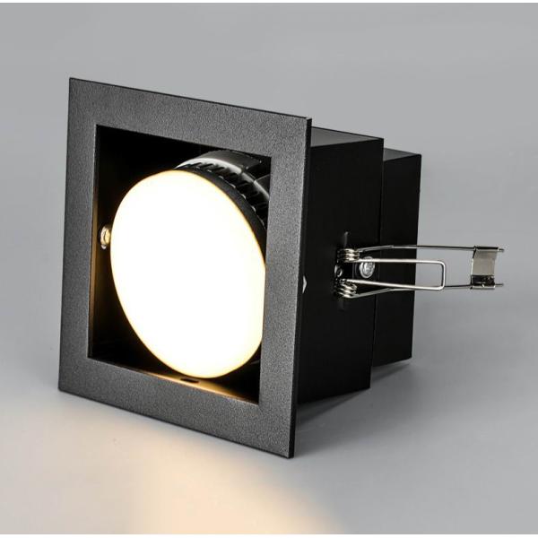 5W 7W 9W recessed mounted TRIAC dimmable LED downlight for supermarket