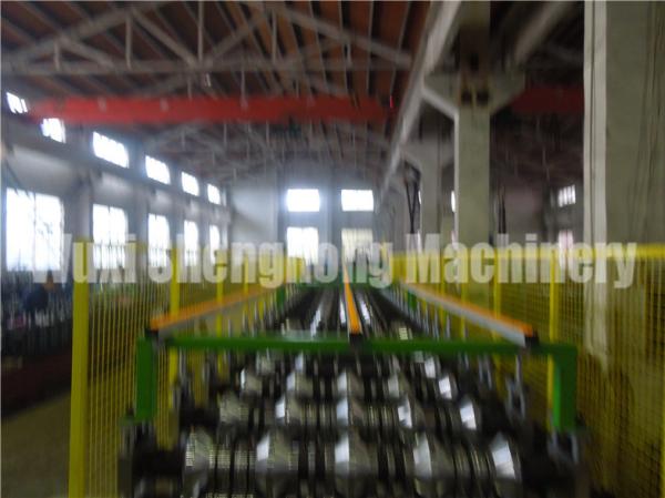 Hydraulic Powered Uncoiler Metal Roofing Forming Machine , Roof Sheet Making Machine