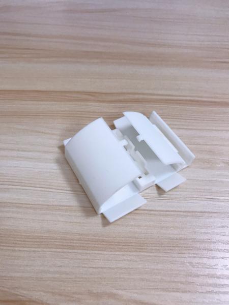 Custom PBT Automotive Plastic Parts / White Wire Harness Protector
