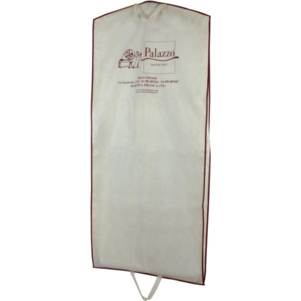Foldable garment bag for shopping and promotion