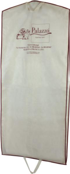 Foldable garment bag for shopping and promotion