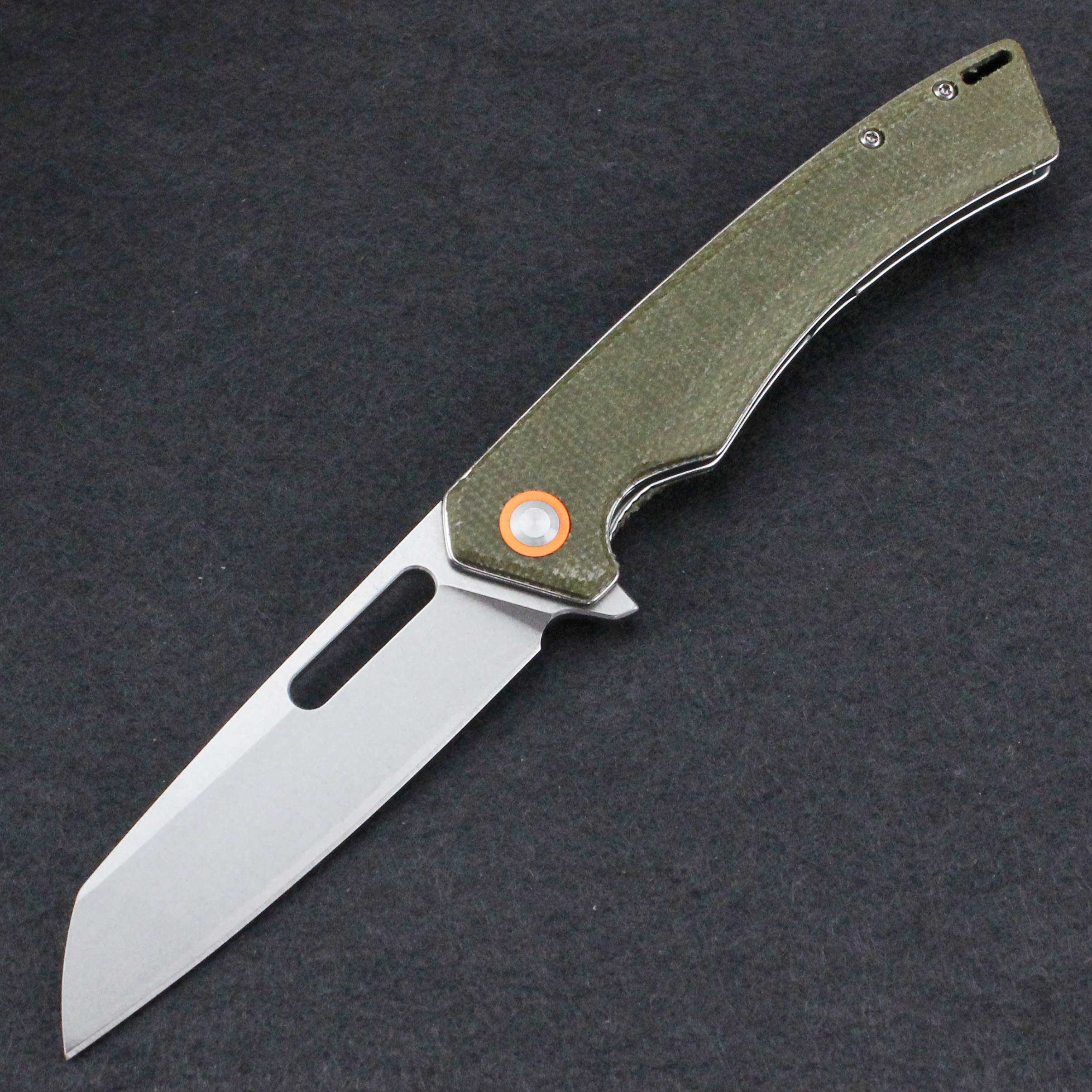 GT957 Outdoor Folding Knife Linen Handle Multifunctional Pocket Knife