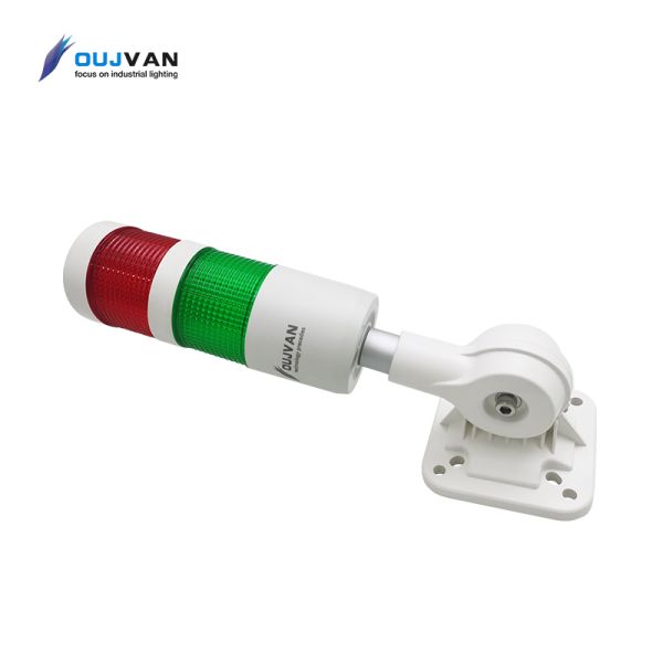 ABS 24V DC Multi-Layer Machine Tool Warning Light with 95dB Buzzer 360° Visibility and 50,000-Hour Lifespan