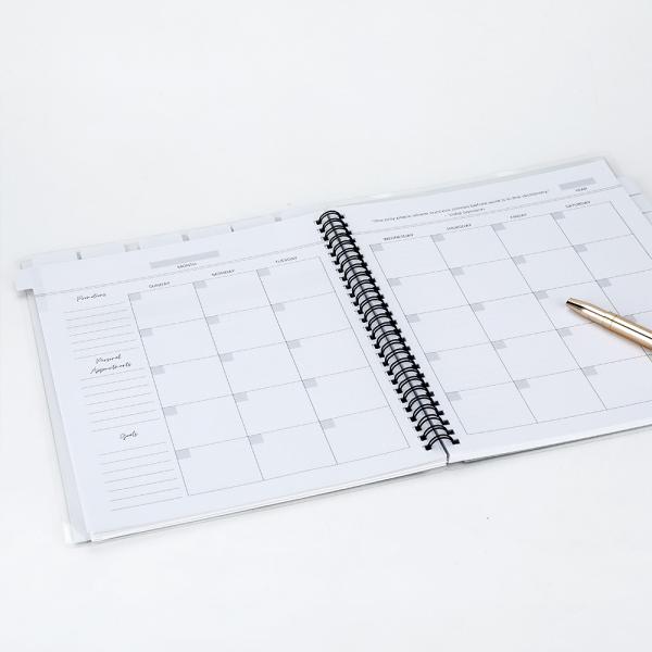 Personalized Paper A5 Hardcover Notebook Printing Eco Friendly With Inner Pocket