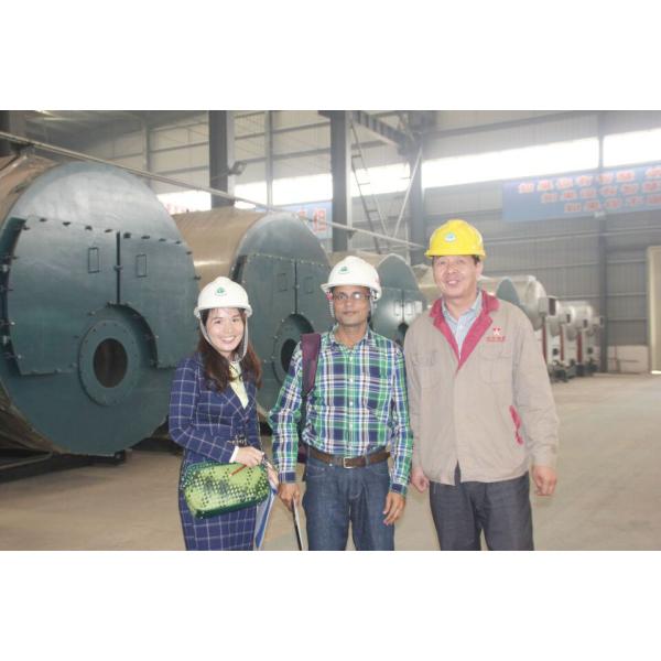 Gas Oil Fired Steam Boiler For Chemical Factory , High Pressure Steam Boiler