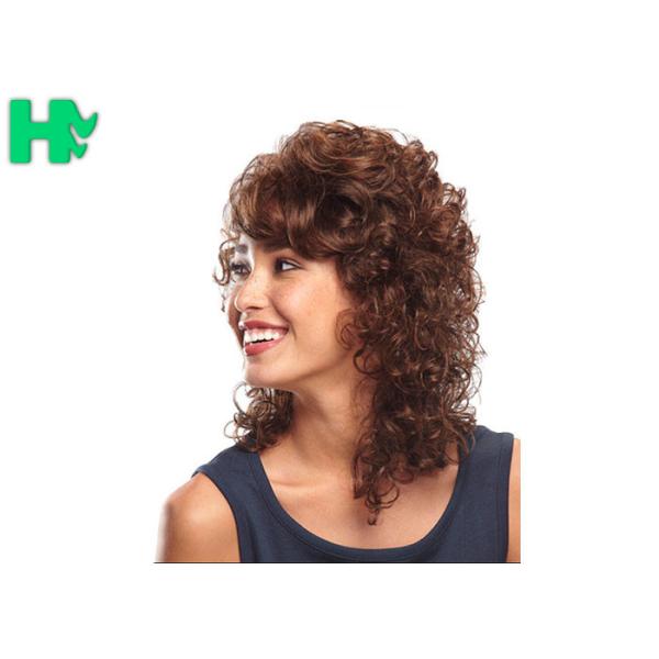 Pretty  Synthetic Hair Wigs / Heat Resistant 14 Inches Synthetic No Lace Hair Wig