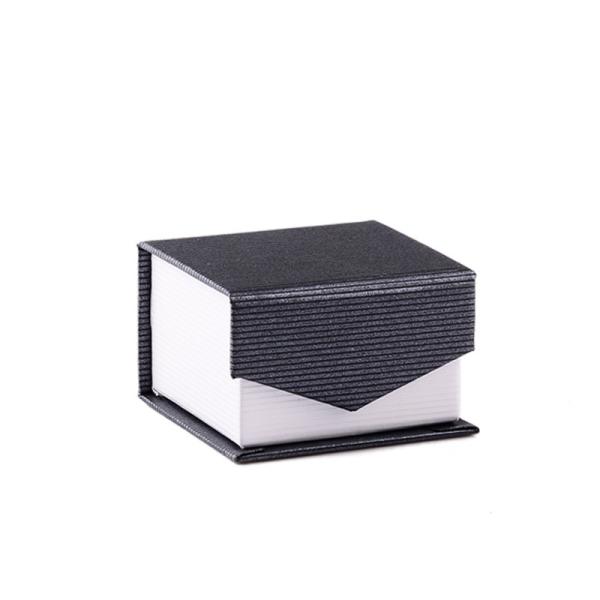Flip Cardboard Jewelry Paper Boxes Necklace Packaging Magnetic Closure Gift Box