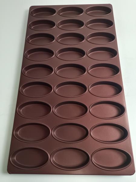 27キャビティ720*400*30楕円形のマフィン鍋のDurit PTFEのコーティング