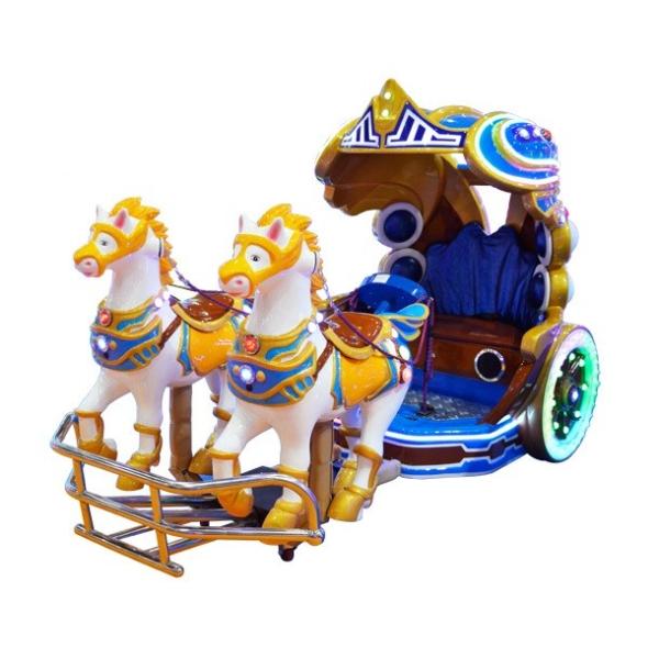 Kids Electric Animal Horse Ride Shopping Mall Battery Operated Horse Carriage